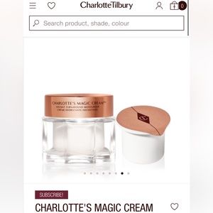 Charlotte Tilbury Magic Cream 50ml with extra refill